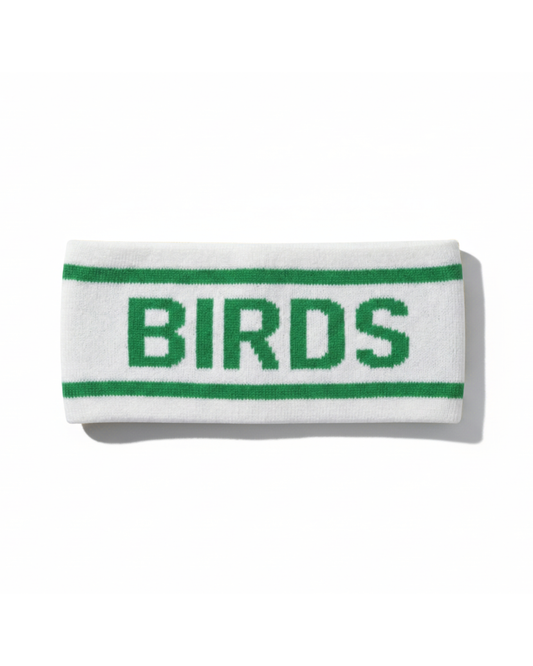 S&G's White BIRDS Ski Headband 